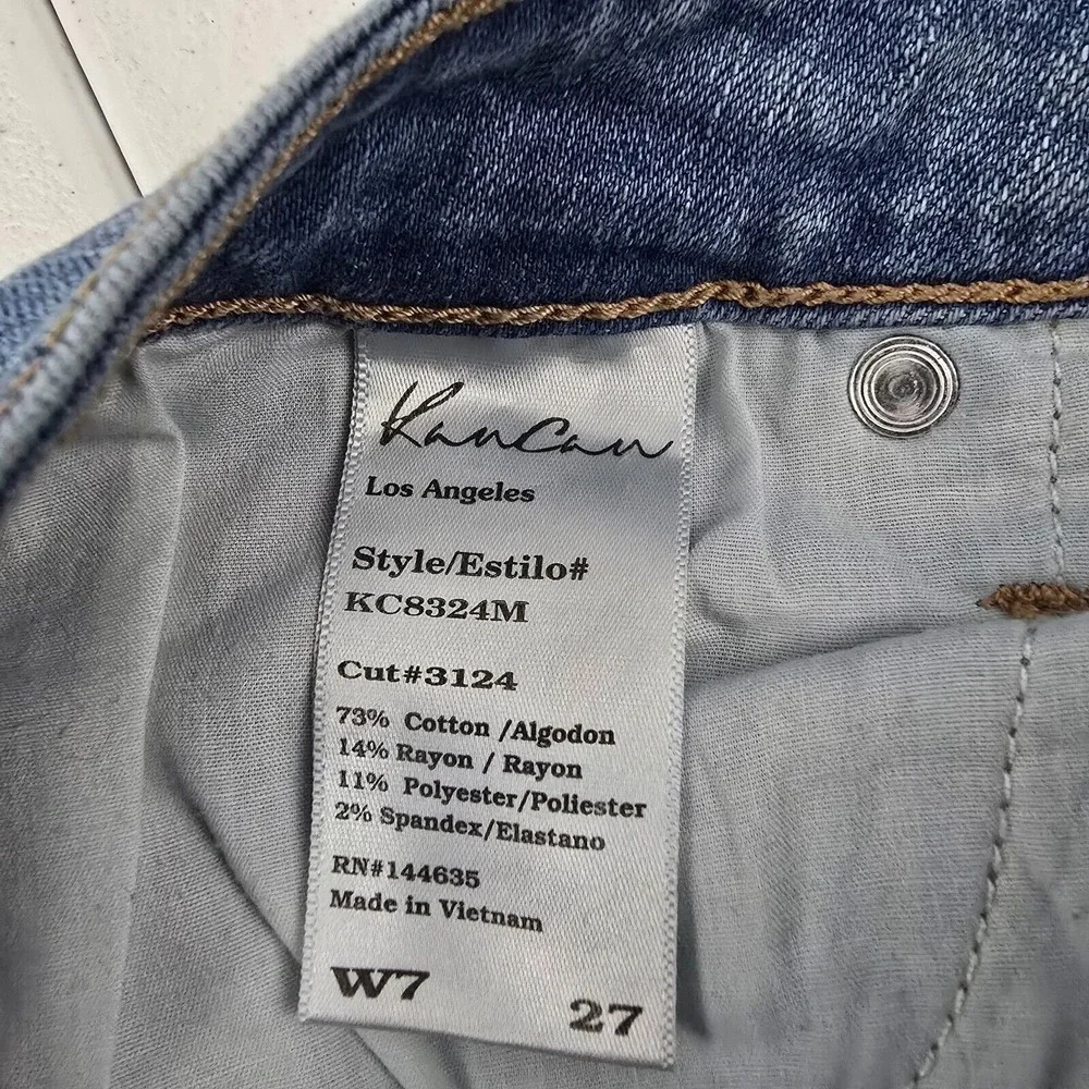 Kancan slim skinny jeans blue size 27 denim womens 3916‎ - Picture 10 of 11